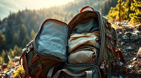 Sac de randonnée homme 60l : confort et robustesse assurés